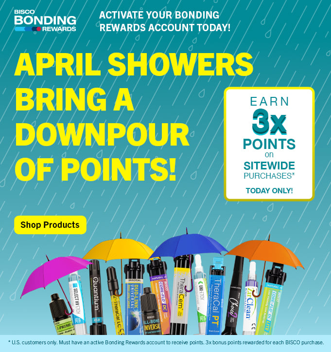 April Showers 3x Points