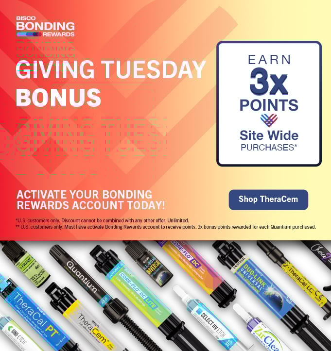 Giving Tuesday BISCO Dental Composite