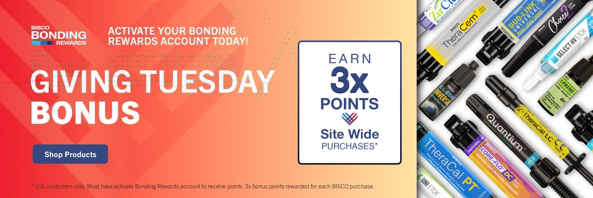 Giving Tuesday BISCO Dental Composite