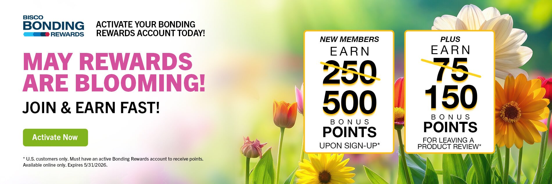May Rewards Points